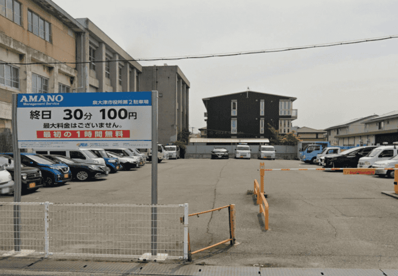 近隣駐車場②の案内画像(タップでGoogleマップへ)