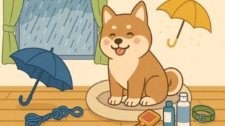 梅雨がきた！わんこのための梅雨対策10選