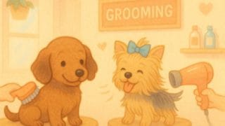 【ちょっと待って！】子犬の初トリミング、可愛くカットする前にやるべきこと。