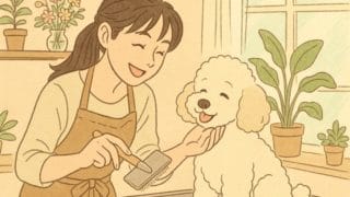 「トリミングが嫌いみたいなんです…」