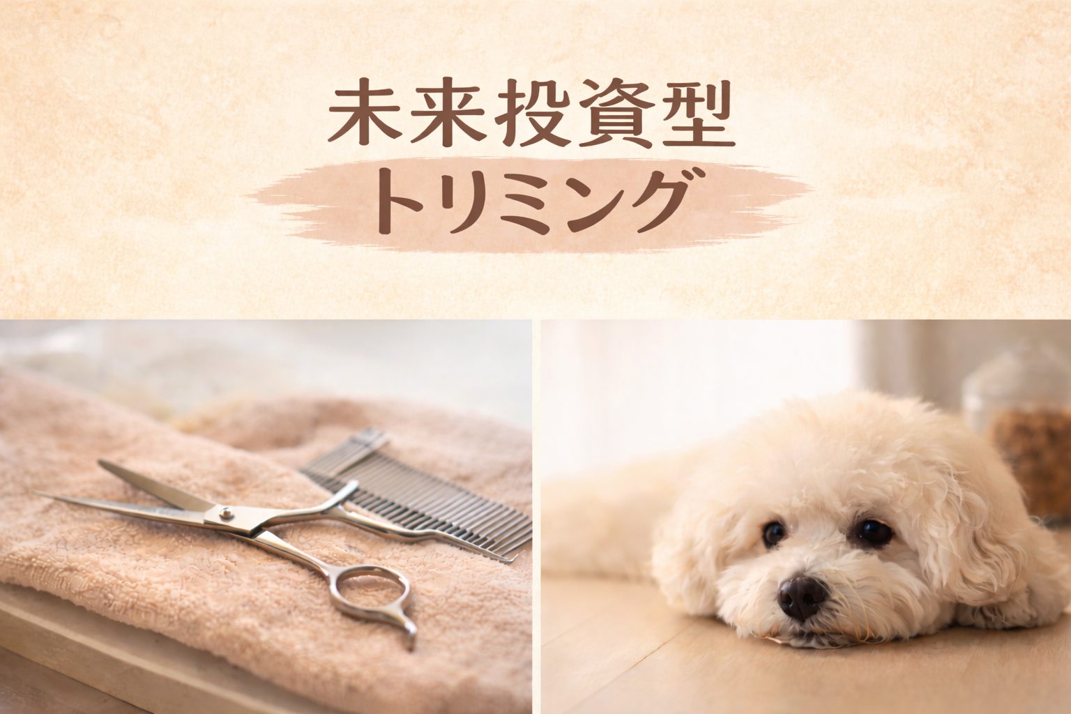 10年先まで“楽しみな日”をつくる未来投資型トリミング